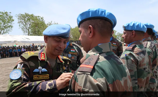 3urrmoig indian peacekeepers in south sudan awarded by