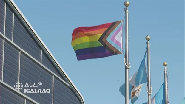 pride flag nunavut legislature