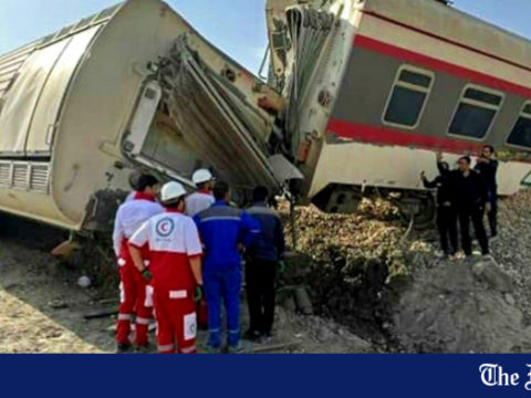 train iran derailment