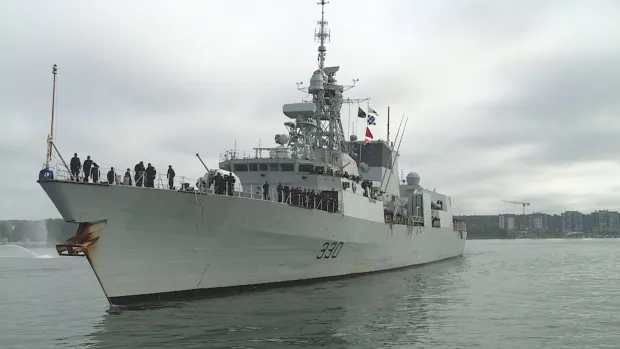 hmcs halifax hmcs montreal return