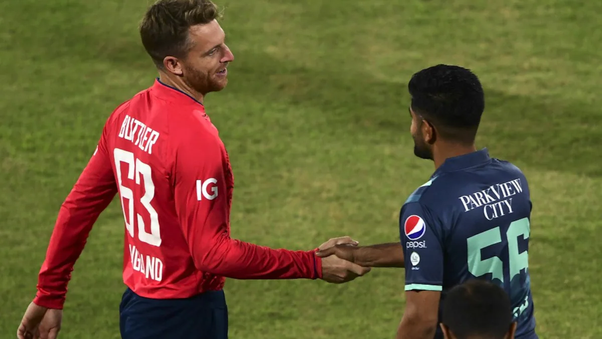 491s5aio jos buttler babar azam afp