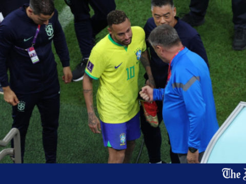 neymar sprain