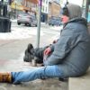 homeless men in downtown st john s