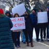 bramton students protests