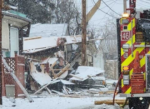 calgary home explosion