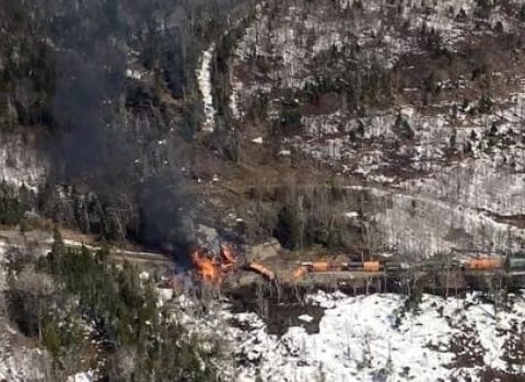 cp trail derailment maine