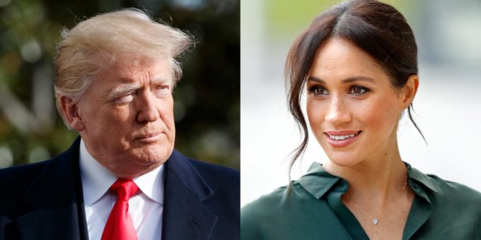 donald trump and meghan markle