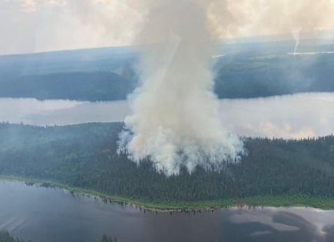 great beaver lake wildfire