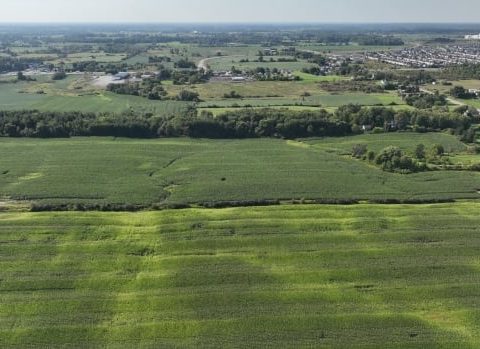 hamilton greenbelt mount hope site aerials